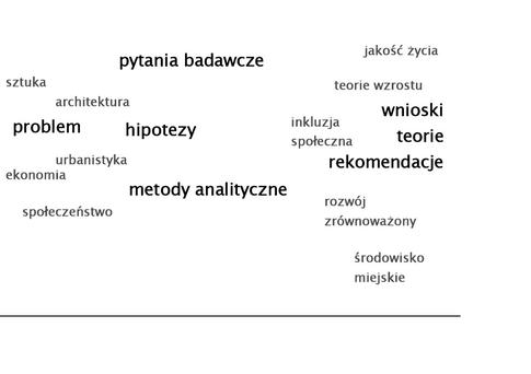 Plansza 1: Formuła pracy