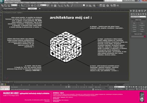 Plansza 2: Architektura mój cel