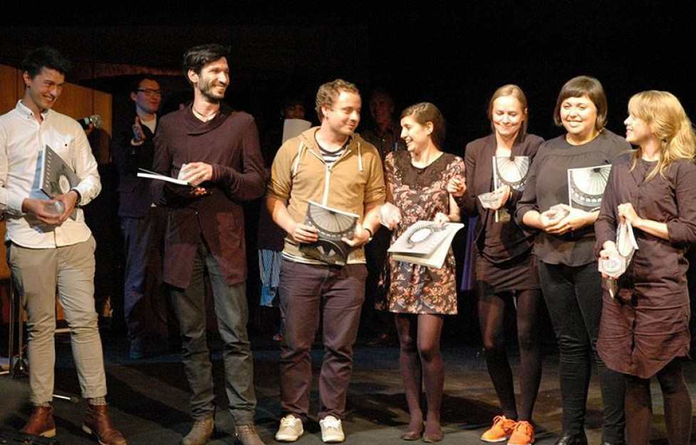 Laureaci Archiprix International / Hunter Douglas Awards 2013, w centrum Hugon Kowalski. Fot. materiały prasowe  Archiprix