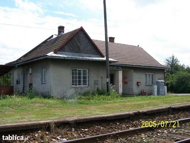 Dworzec w Wisłoczance (woj. podkarpackie) wystawiony w przetargu z ceną wywoławczą 88 tys. zł