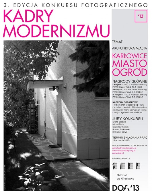Kadry modernizmu, architektoniczny konkurs fotograficzny. Fot. materiały prasowe SARP oddział Wrocław