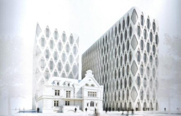 Park naukowo-technologiczny Nobel Tower, wizualizacja Studio ADS