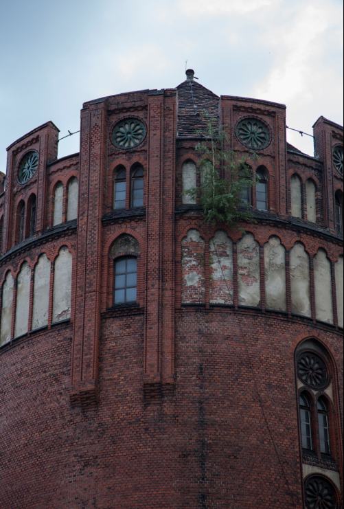 Wieża wodna przy Stadionie Miejskim, fot. archiwum Muzeum w Gliwicach