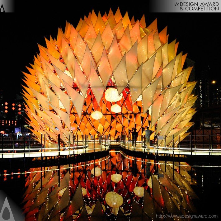 Golden Moon/ Pawilon Złoty Księżyc, Hong Kong. Projekt: Laboratory For Explorative Architecture & Design Ltd. Fot. materiały prasowe Adesign Award 2012