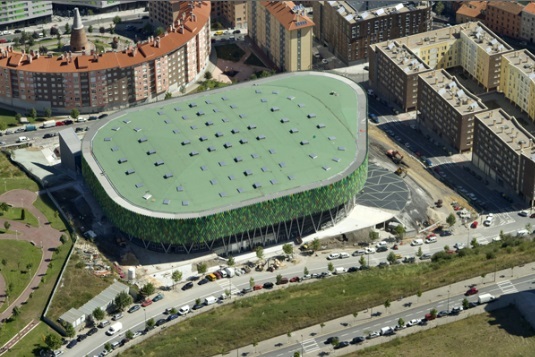 Bilbao Arena, widok z góry. Fot. ©Ayuntamiento de Bilbao