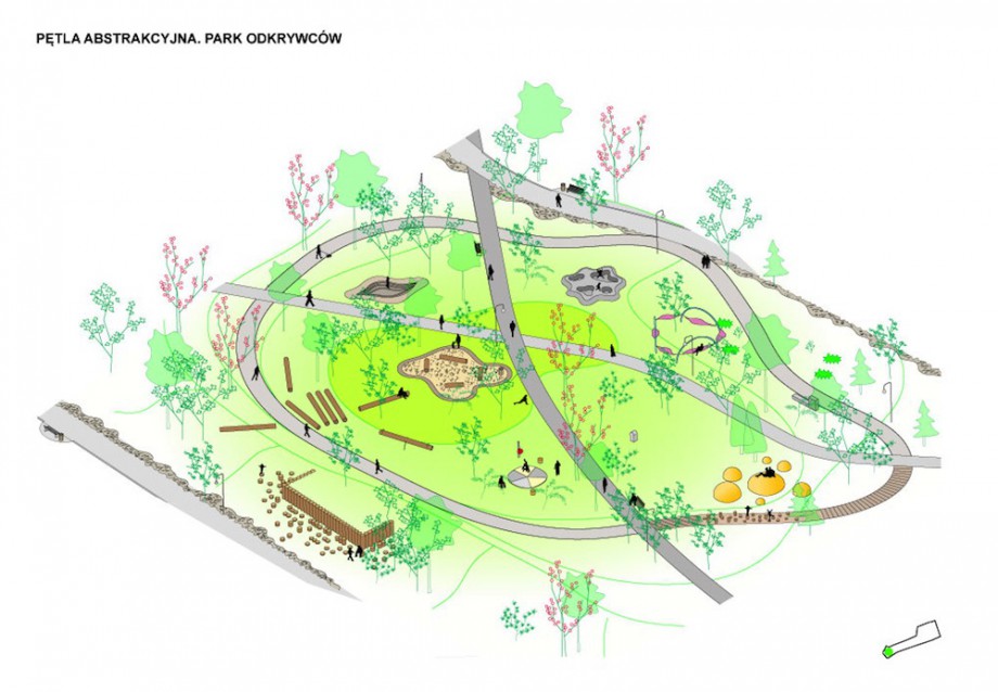 Park odkrywców, Pętla Abstrakcyjna