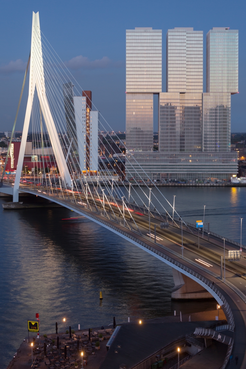 Wieżowiec De Rotterdam, Rem Koolhaas, OMA