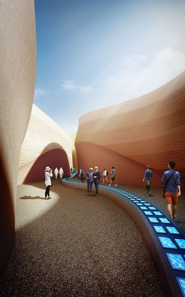 Pawilon wystawowy Expo 2015, Foster + Partners