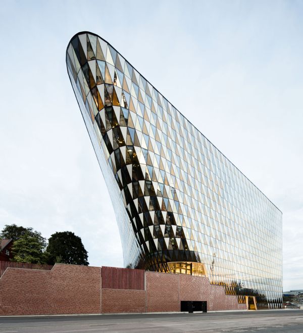 Aula Instytutu Karolinska, architektura skandynawska