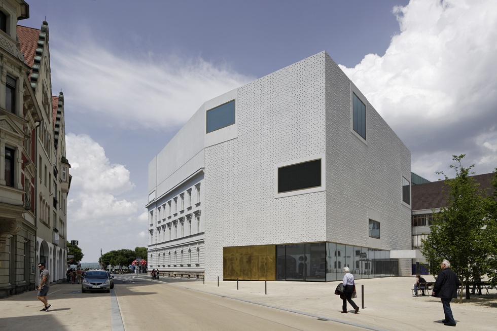 Współczesna architektura betonowa, Muzeum Vorarlberg w Bregenz