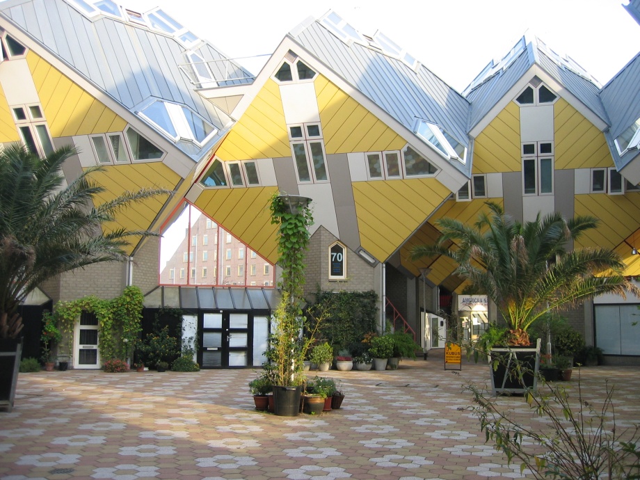 architektura Holandii, ikoniczne domy