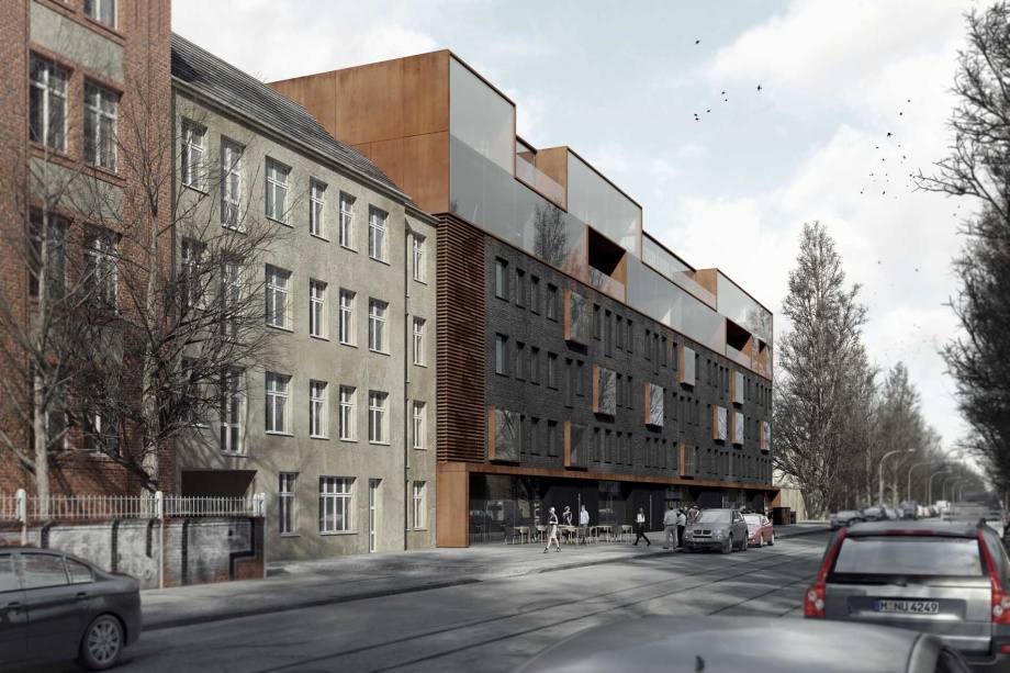 architektura berlina, nadbudowa kamienicy