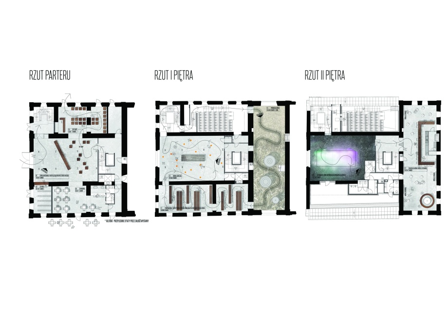 Architektura wnętrz Muzeum Polskiej wódki