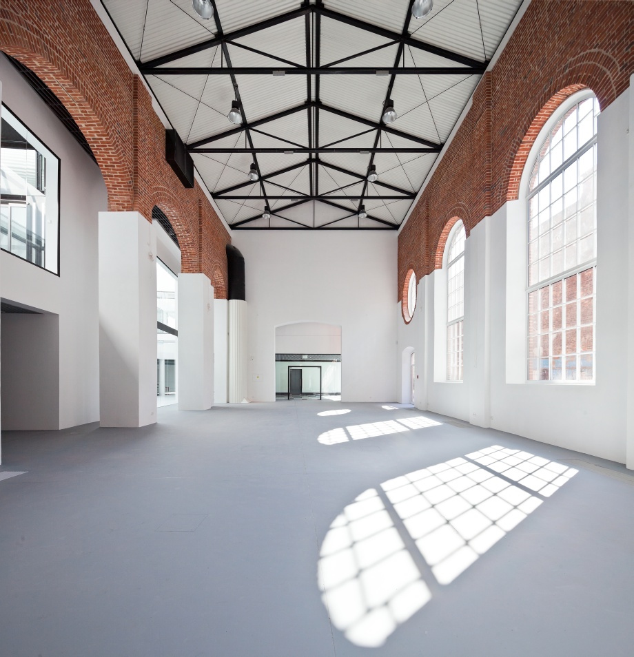 architektura wnętrz Centrum Sztuki Współczesnej Elektrownia w Radomiu