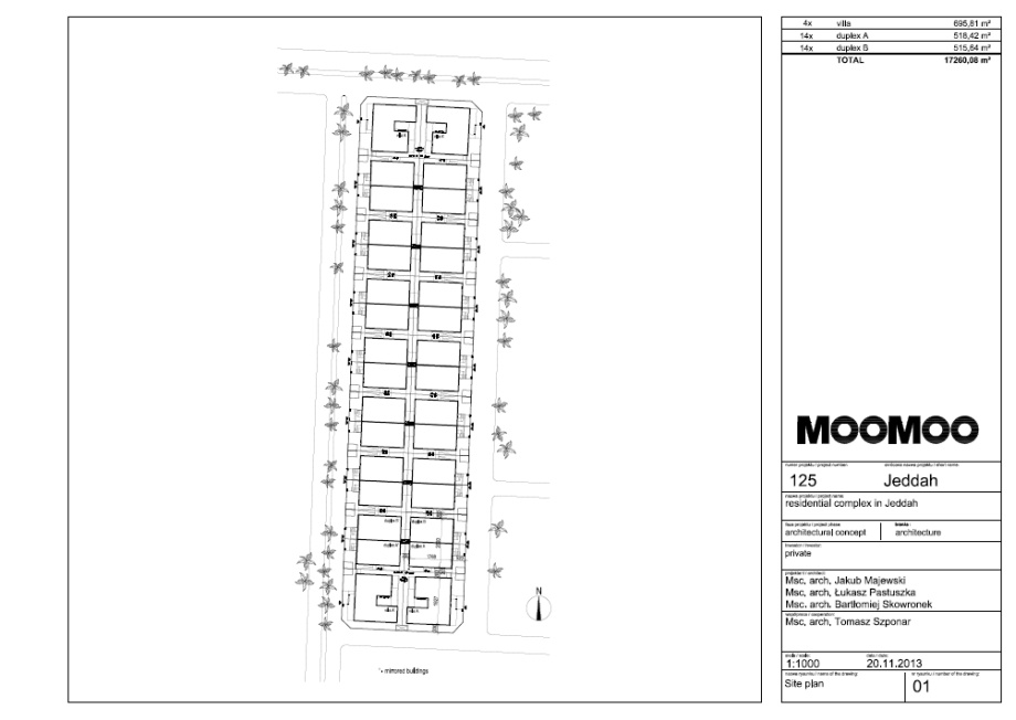 Moomoo architects, rzut
