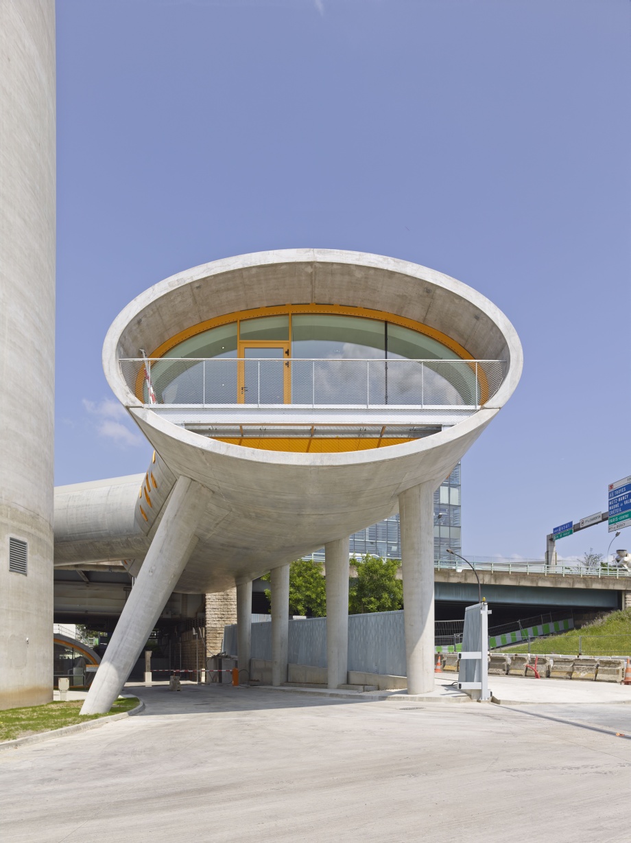 betonowy silos, współczesna architektura