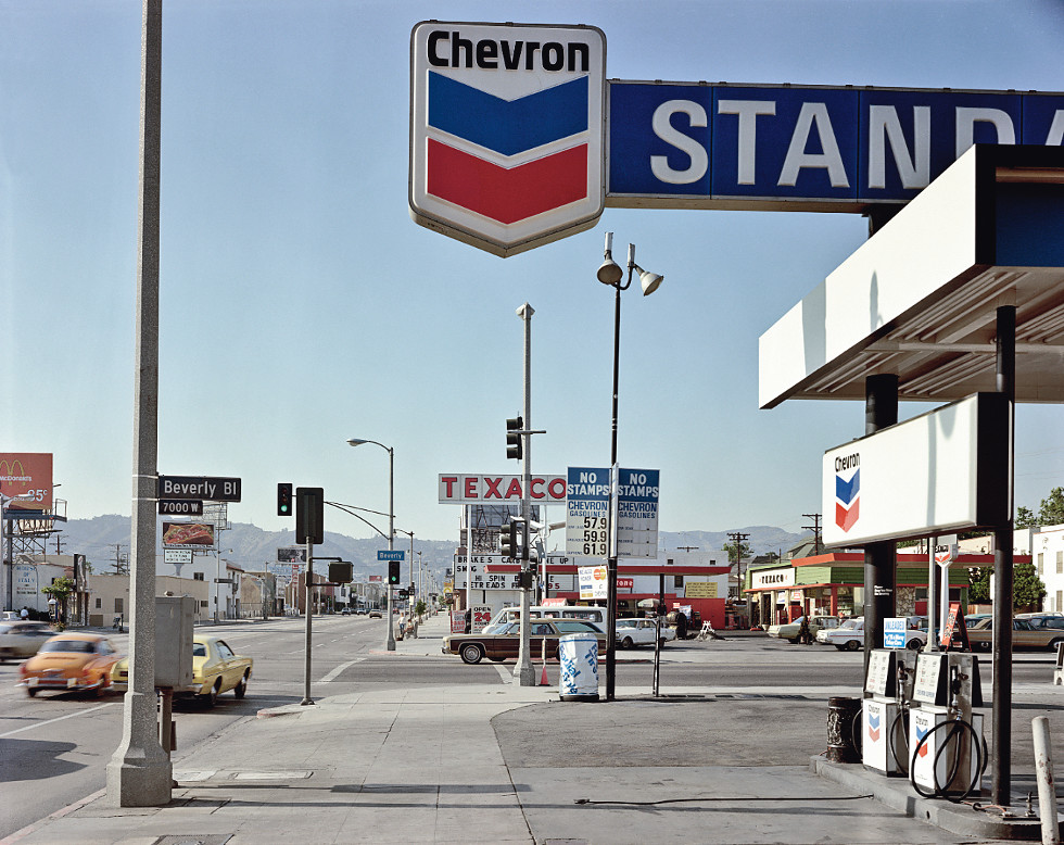 Stephen Shore, Beverly Boulevard and La Brea Avenue