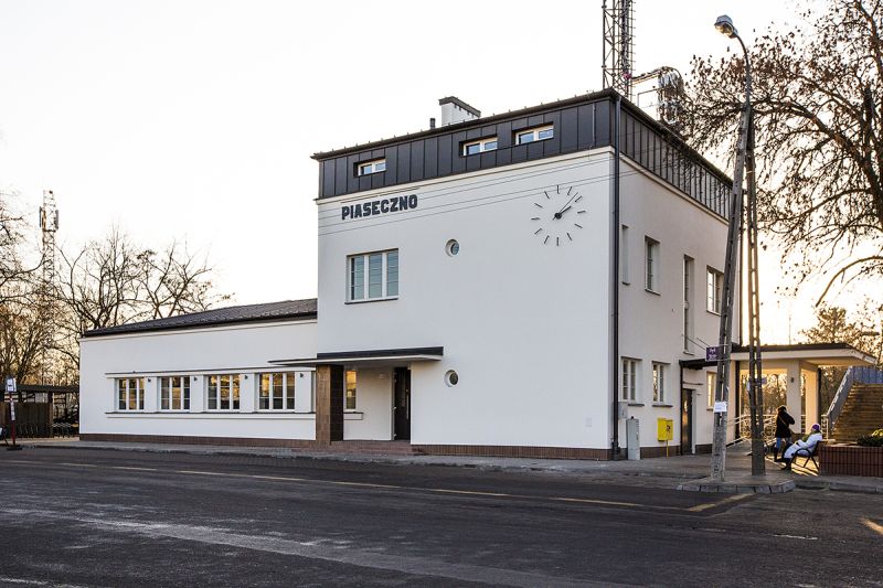 Dworzec w Piasecznie walczy o tytuł w europejskiej odsłonie konkursu Fasada Roku!