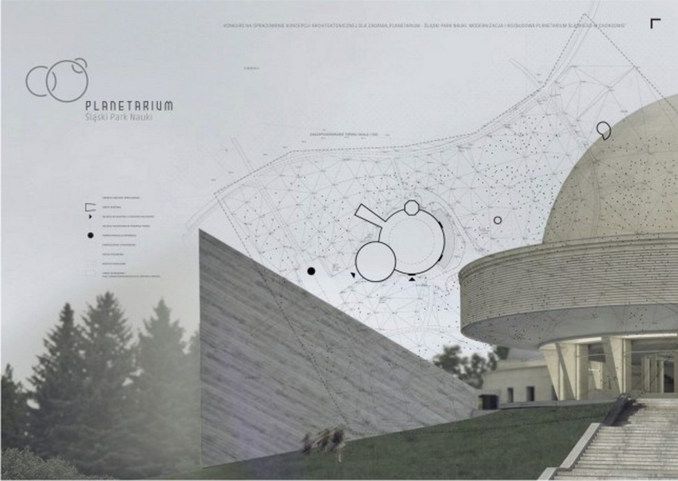 Wyniki konkursu na projekt modernizacji i rozbudowy Planetarium w Chorzowie