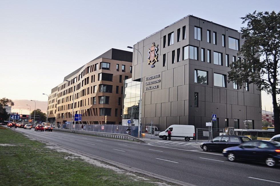 Budynki WTW i The Tides nad Wisłą
