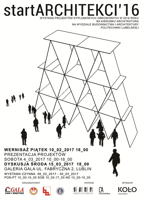 startARCHITEKCI'16 - wystawa prac dyplomowych studentów Politechniki Lubelskiej