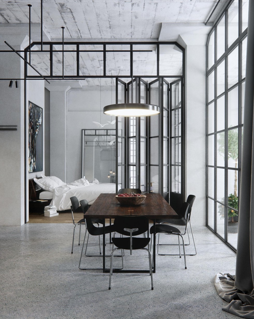 Najlepsze projekty wnętrz inspirowanych modernizmem - wyniki konkursu „Współczesne Atelier”