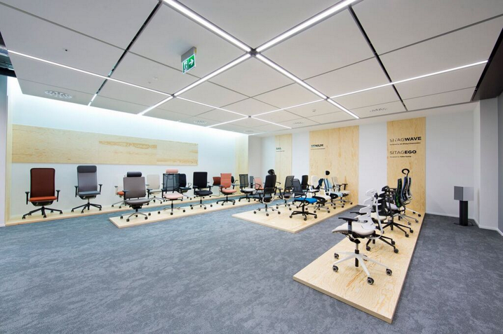 Biuro idealne - Office Inspiration Centre grupy Nowy Styl w Krakowie