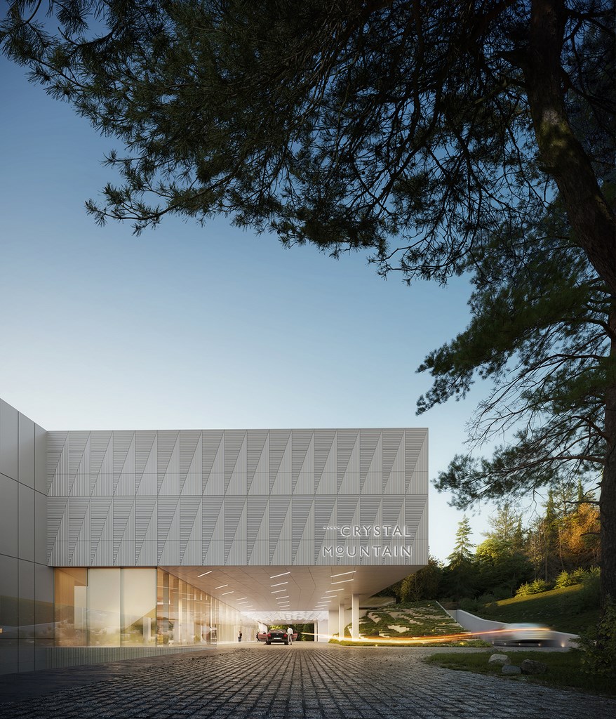 Crystal Mountain – w Wiśle powstanie pięciogwiazdkowy hotel projektu Q2Studio