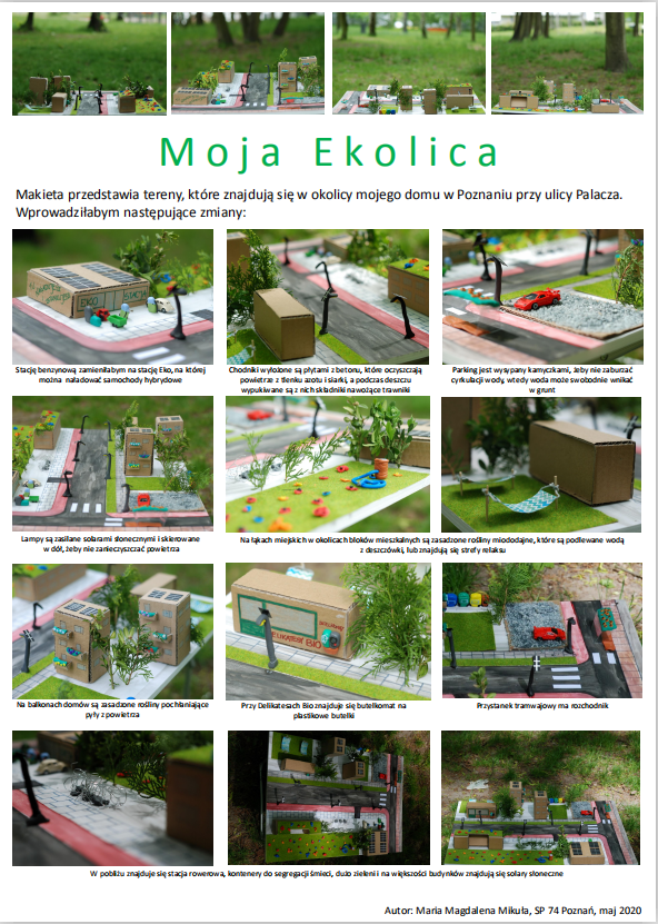 Eko Przestrzeń, Eko Pomysł, Eko Ja – konkurs dla uczniów szkół podstawowych i średnich: wyniki