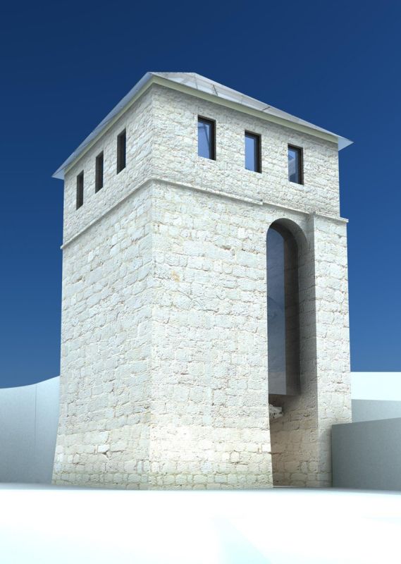 Wieża Skrivanat w Pag, Chorwacja