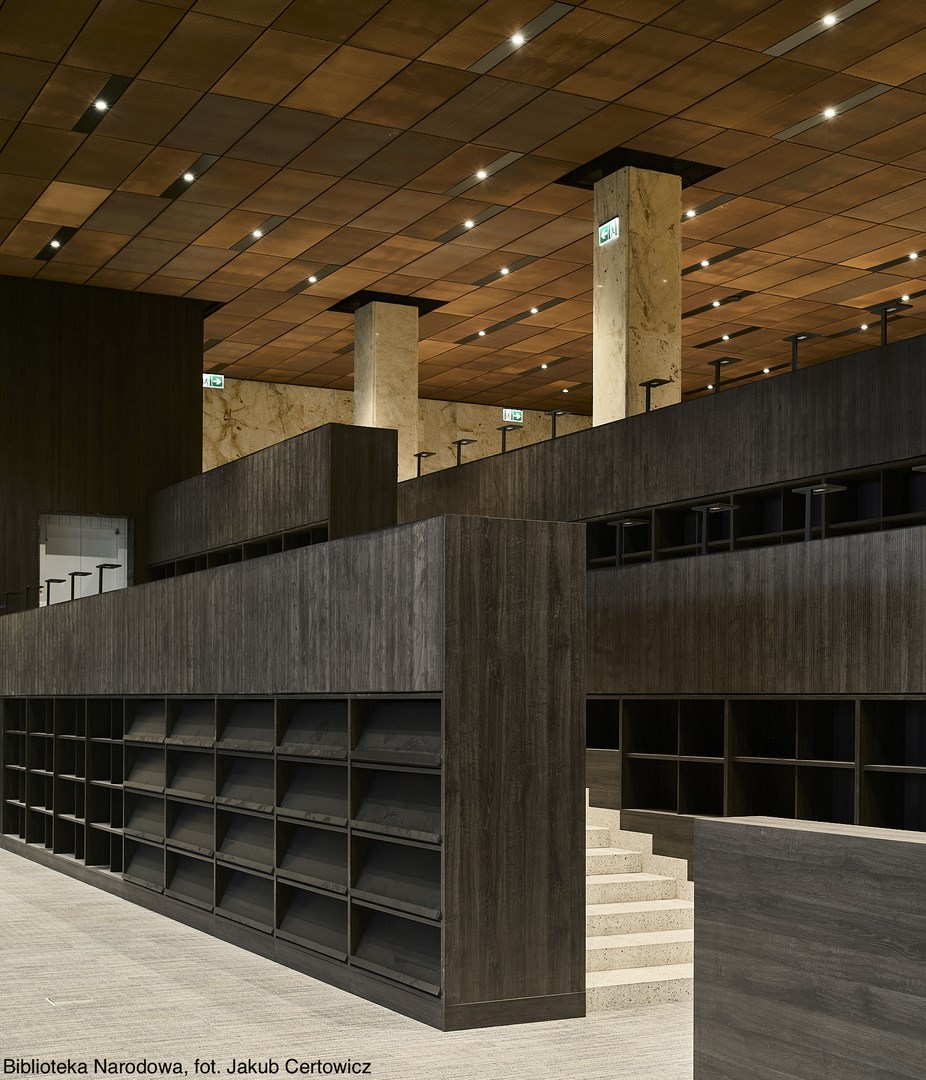 Biblioteka Narodowa: modernizacja czytelni Biblioteki Narodowej w Warszawie