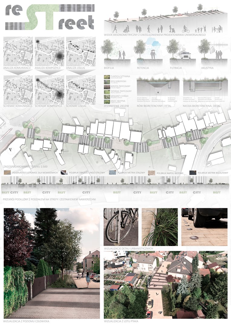 Student Wydziału Architektury Politechniki Śląskiej zwycięzcą konkursu CITY&REST 2021