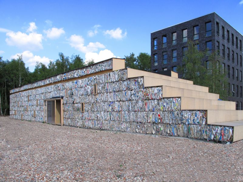 Przekierowanie, PH-Z2 Budynek z makulatury, Dratz&Dratz Architekten