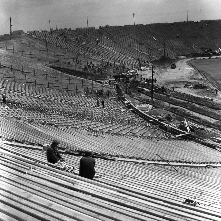 Stadion Dziesięciolecia 1955