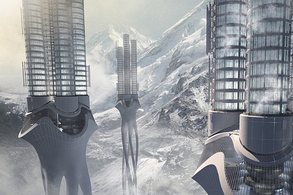Himalaya Towers - pierwsza nagroda w konkursie