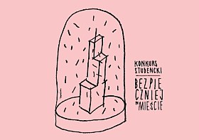 Bezpieczneij w mieście - zaproszenie na wystawę pokonkursową