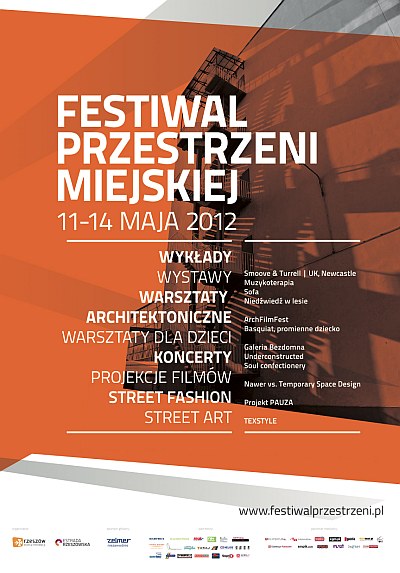Festiwal Przestrzeni Miejskiej - plakat