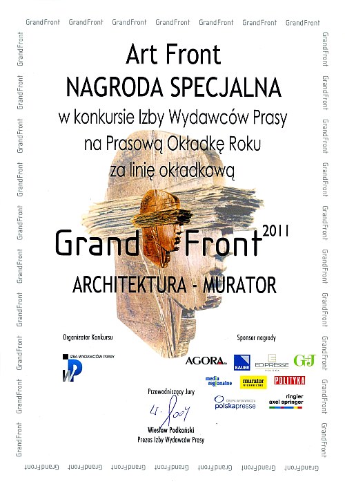 GrandFront linia okładkowa