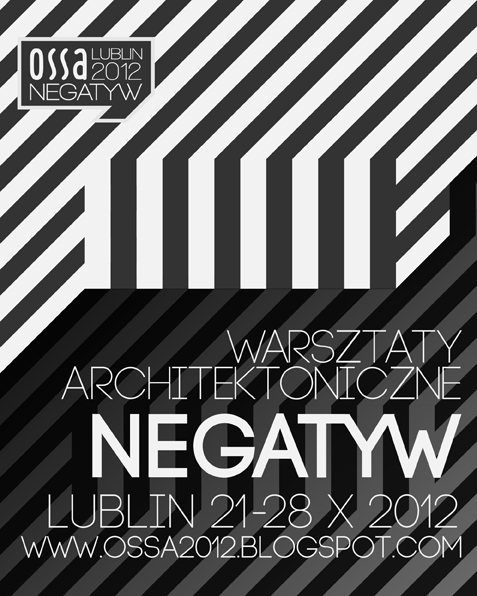 Plakat studenckich warsztatów OSSA 2012