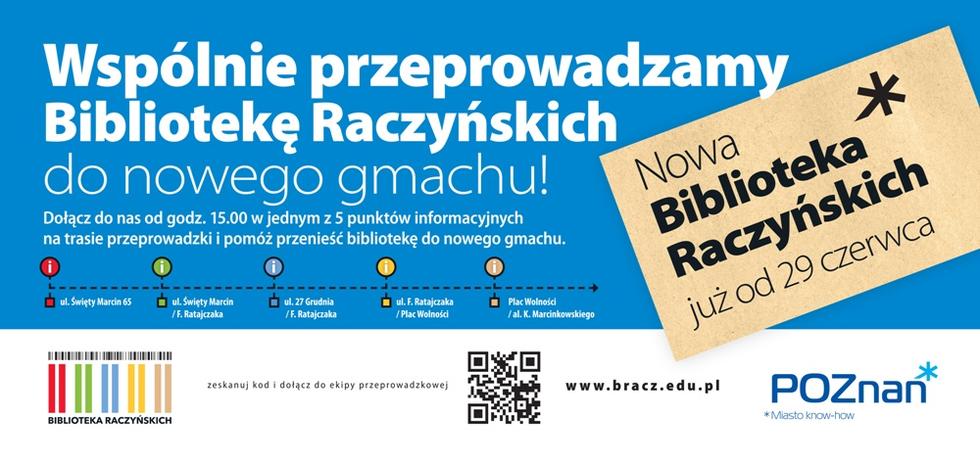 Biblioteka Raczyńskich: wielka przeprowadzka