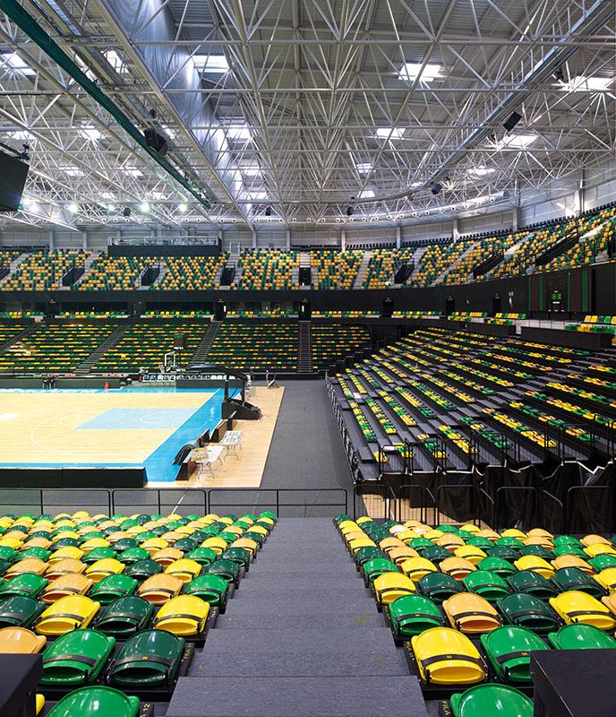 Bilbao Arena, trybuny. Fot. ACTX