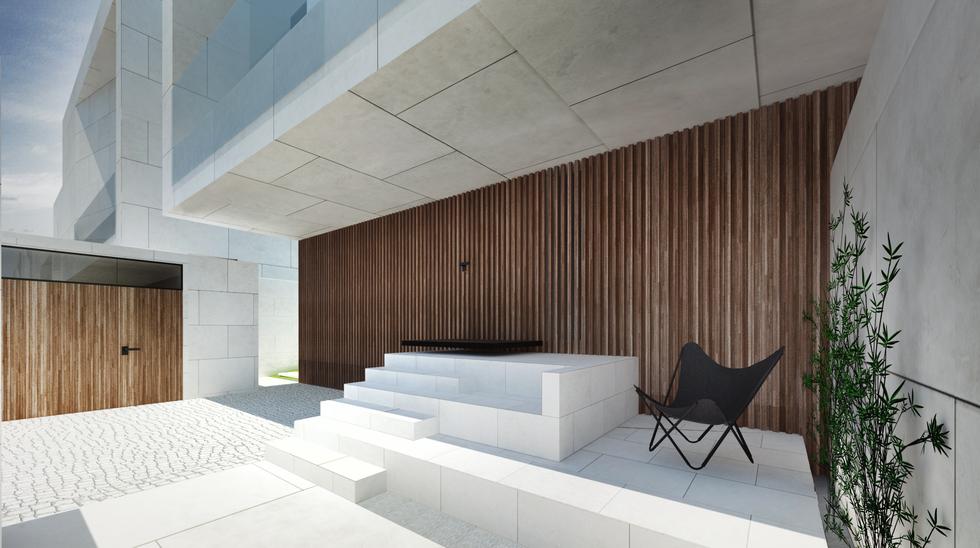 Moomoo architects, strefa wejściowa