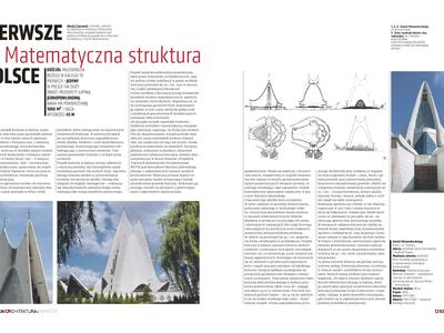 Kościół Miłosierdzia Bożego w Kaliszu: matematyczna struktura