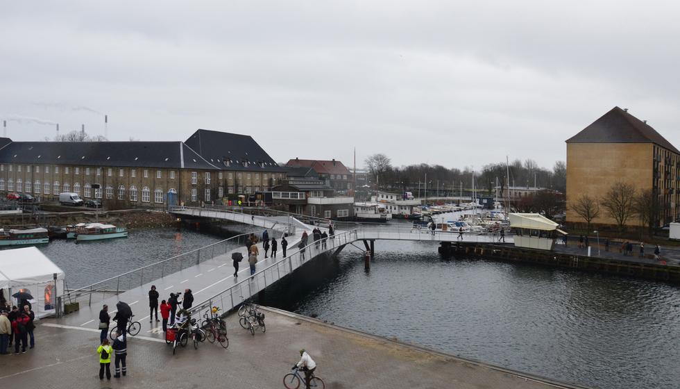 Most "Motyl" w Kopenhadze