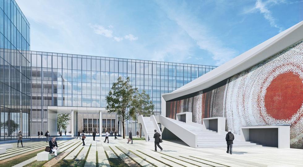 Projekt zagospodarowania terenu po byłym hotelu Cracovia