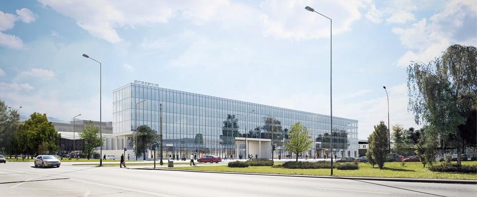 Projekt zagospodarowania terenu po byłym hotelu Cracovia