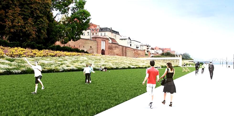Projekt zagospodarowania Bulwaru Filadelfijskiego w Toruniu