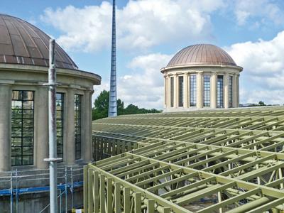 Modernizacja pawilonu Czterech Kopuł przy Hali Stulecia we Wrocławiu