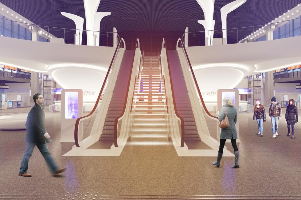 Nowy wygląd Dworca Warszawa Centralna