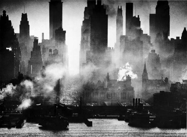 Architektura Nowego Jorku lat 40. widziana oczami Andreasa Feiningera